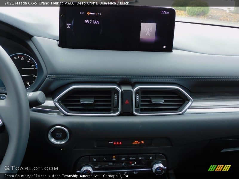 Deep Crystal Blue Mica / Black 2021 Mazda CX-5 Grand Touring AWD