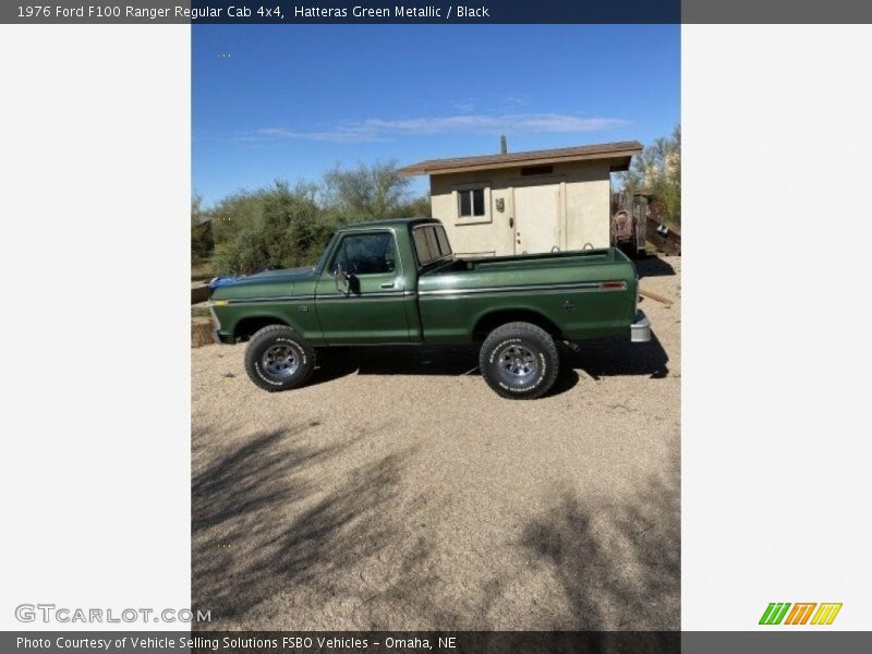  1976 F100 Ranger Regular Cab 4x4 Hatteras Green Metallic