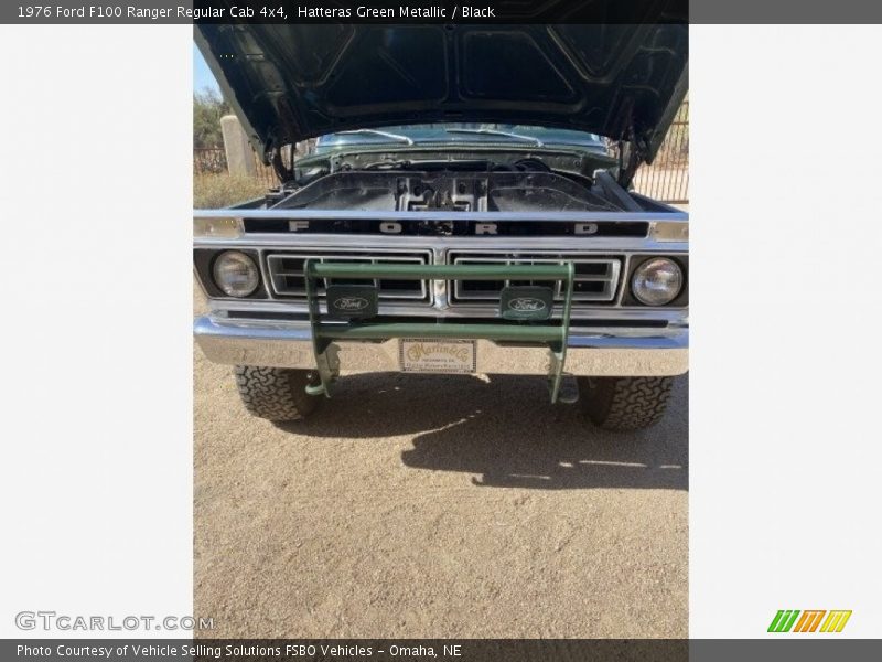 Hatteras Green Metallic / Black 1976 Ford F100 Ranger Regular Cab 4x4