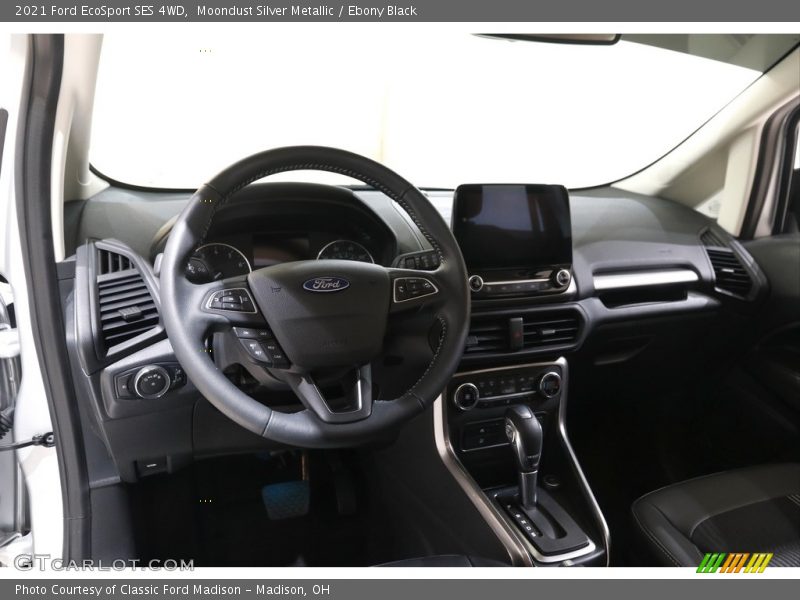 Moondust Silver Metallic / Ebony Black 2021 Ford EcoSport SES 4WD