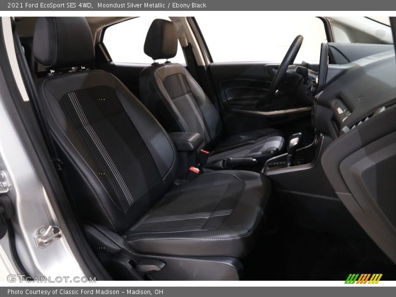 Moondust Silver Metallic / Ebony Black 2021 Ford EcoSport SES 4WD