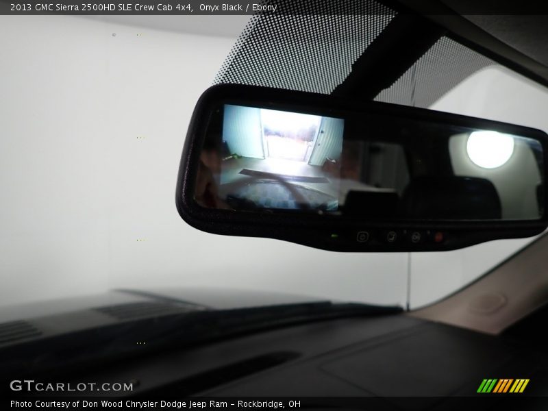 Onyx Black / Ebony 2013 GMC Sierra 2500HD SLE Crew Cab 4x4