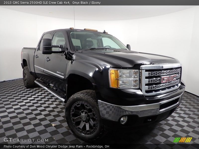 Onyx Black / Ebony 2013 GMC Sierra 2500HD SLE Crew Cab 4x4