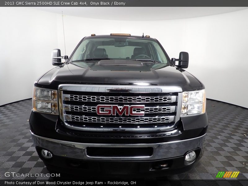 Onyx Black / Ebony 2013 GMC Sierra 2500HD SLE Crew Cab 4x4