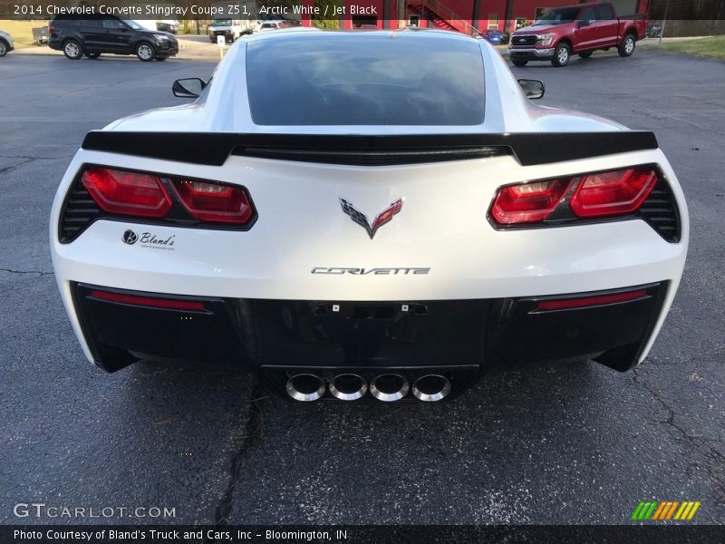 Arctic White / Jet Black 2014 Chevrolet Corvette Stingray Coupe Z51