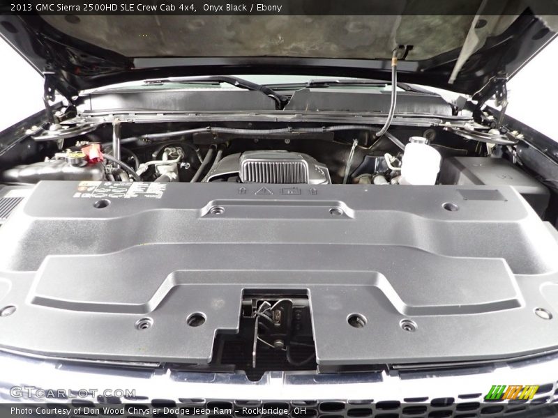 Onyx Black / Ebony 2013 GMC Sierra 2500HD SLE Crew Cab 4x4