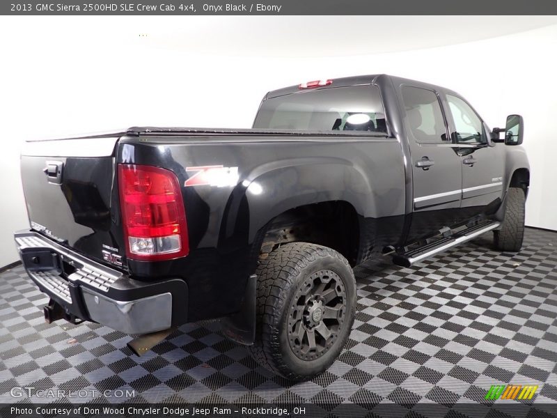 Onyx Black / Ebony 2013 GMC Sierra 2500HD SLE Crew Cab 4x4