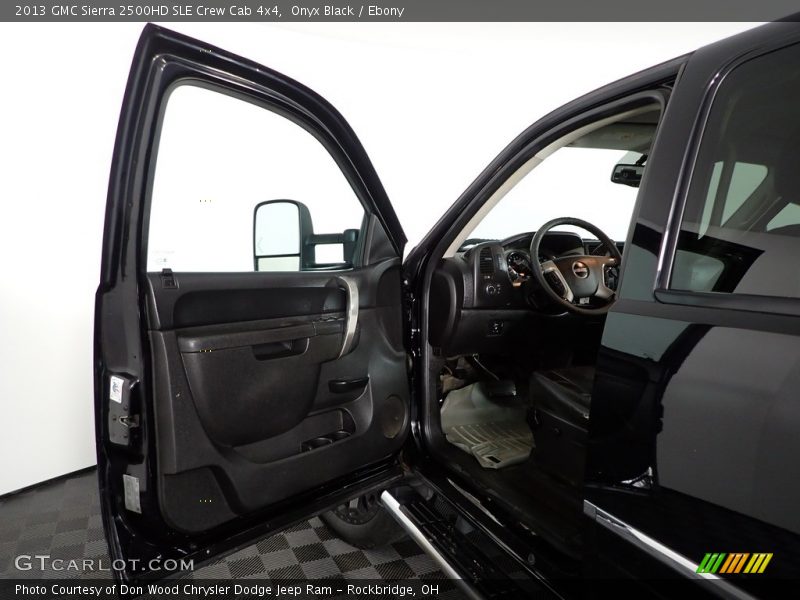 Onyx Black / Ebony 2013 GMC Sierra 2500HD SLE Crew Cab 4x4