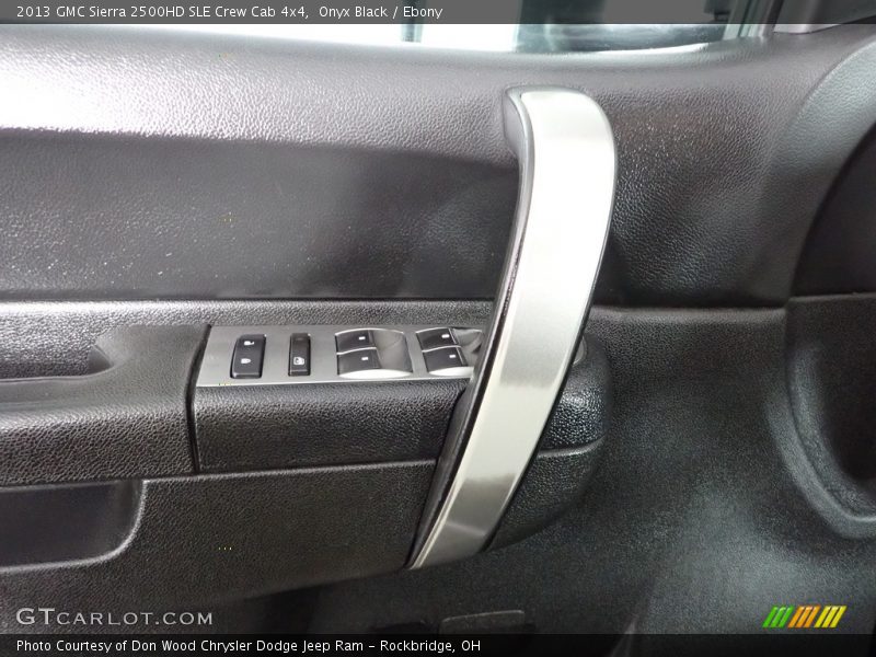 Onyx Black / Ebony 2013 GMC Sierra 2500HD SLE Crew Cab 4x4