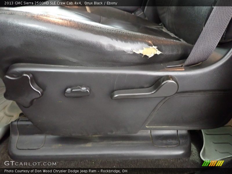 Onyx Black / Ebony 2013 GMC Sierra 2500HD SLE Crew Cab 4x4