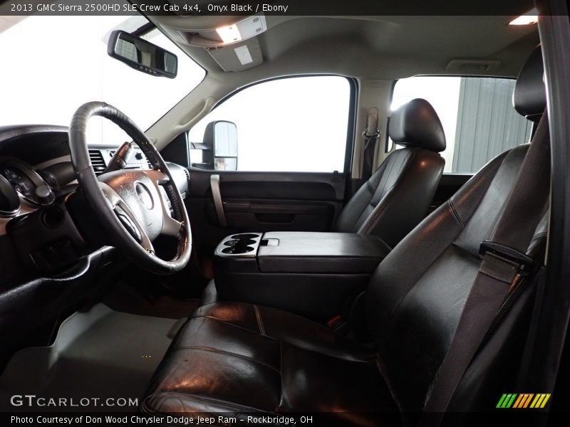 Onyx Black / Ebony 2013 GMC Sierra 2500HD SLE Crew Cab 4x4