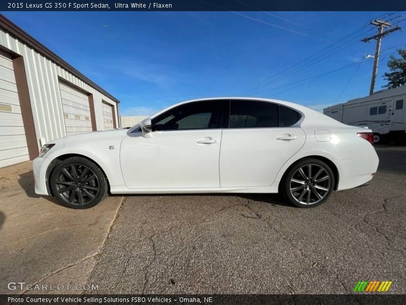 Ultra White / Flaxen 2015 Lexus GS 350 F Sport Sedan