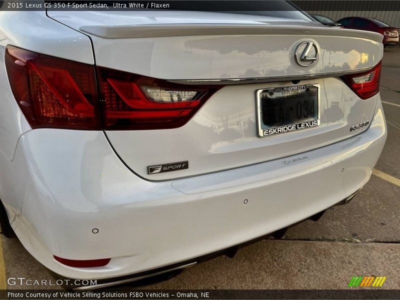 Ultra White / Flaxen 2015 Lexus GS 350 F Sport Sedan