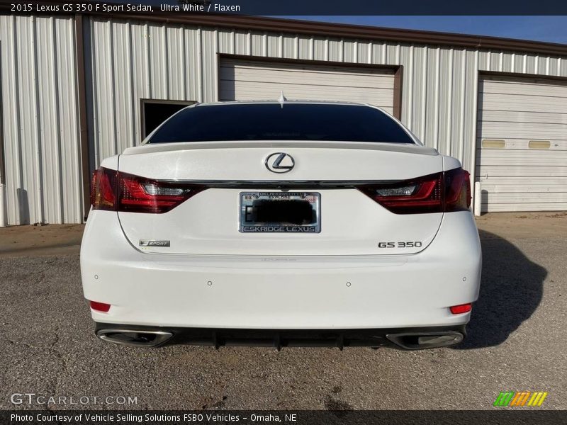 Ultra White / Flaxen 2015 Lexus GS 350 F Sport Sedan