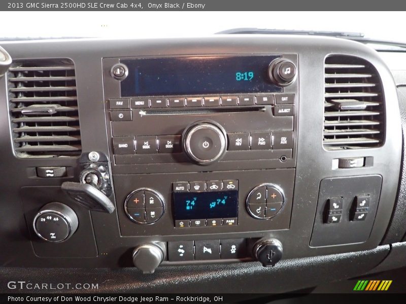 Onyx Black / Ebony 2013 GMC Sierra 2500HD SLE Crew Cab 4x4