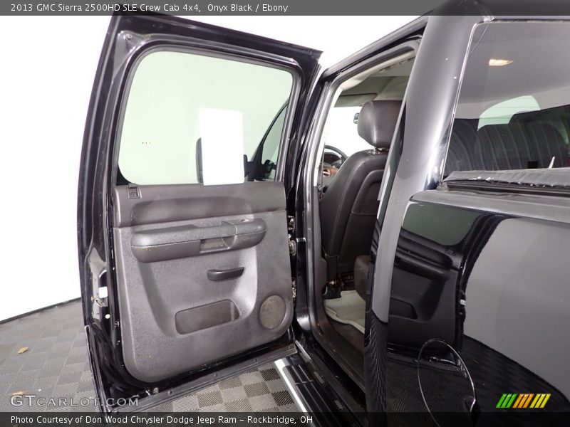 Onyx Black / Ebony 2013 GMC Sierra 2500HD SLE Crew Cab 4x4