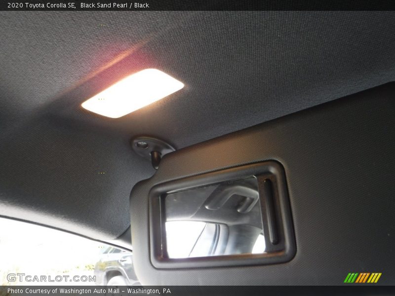 Black Sand Pearl / Black 2020 Toyota Corolla SE