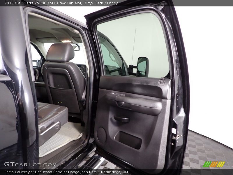 Onyx Black / Ebony 2013 GMC Sierra 2500HD SLE Crew Cab 4x4