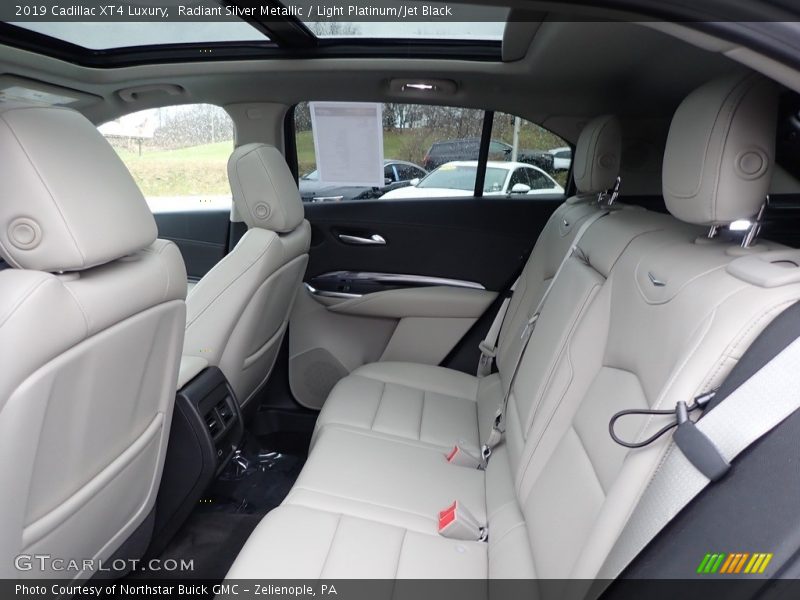 Radiant Silver Metallic / Light Platinum/Jet Black 2019 Cadillac XT4 Luxury