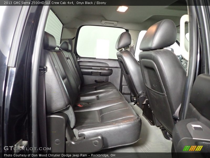 Onyx Black / Ebony 2013 GMC Sierra 2500HD SLE Crew Cab 4x4