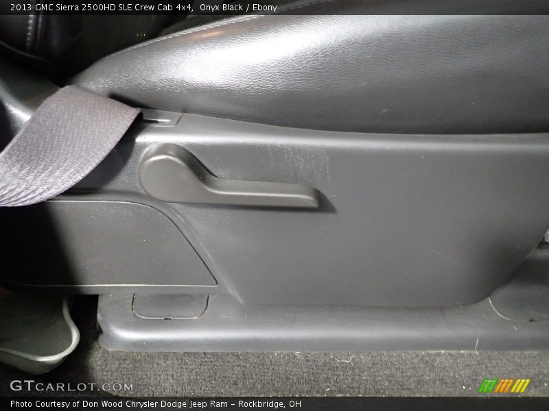 Onyx Black / Ebony 2013 GMC Sierra 2500HD SLE Crew Cab 4x4