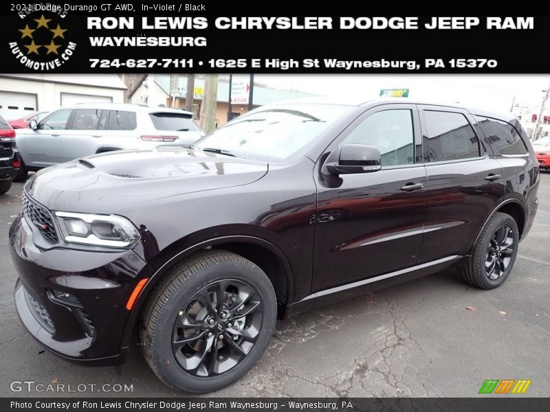 In-Violet / Black 2021 Dodge Durango GT AWD