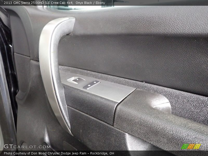 Onyx Black / Ebony 2013 GMC Sierra 2500HD SLE Crew Cab 4x4