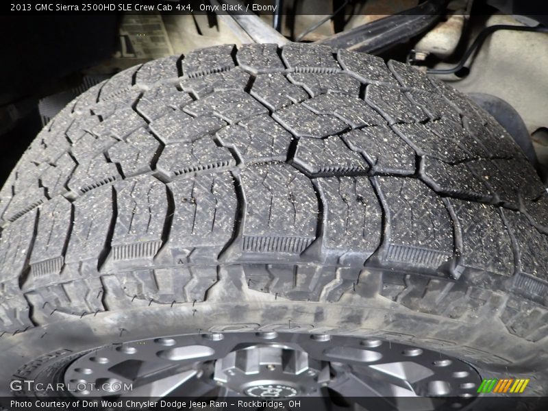 Onyx Black / Ebony 2013 GMC Sierra 2500HD SLE Crew Cab 4x4