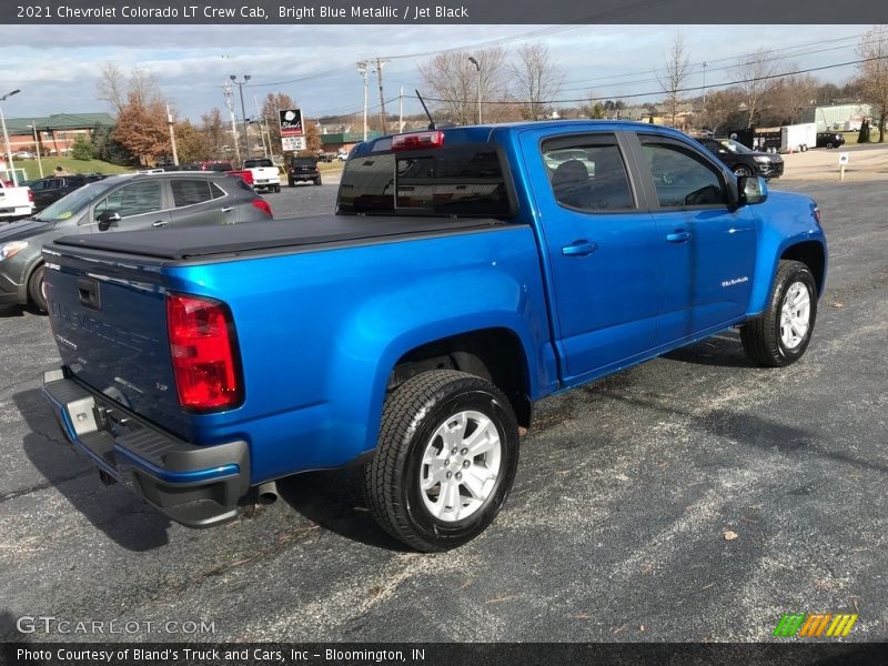 Bright Blue Metallic / Jet Black 2021 Chevrolet Colorado LT Crew Cab