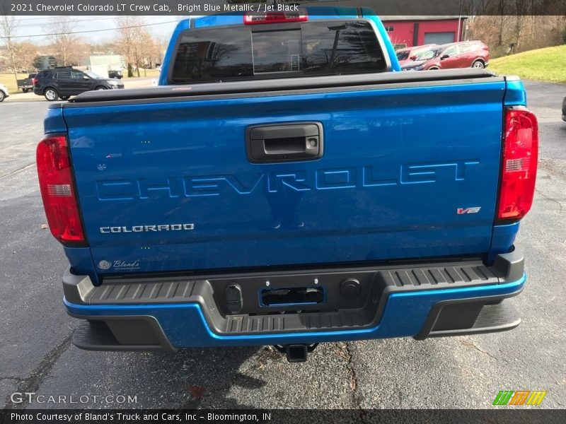 Bright Blue Metallic / Jet Black 2021 Chevrolet Colorado LT Crew Cab
