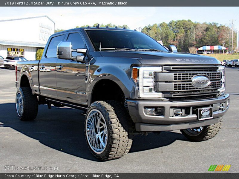 Magnetic / Black 2019 Ford F250 Super Duty Platinum Crew Cab 4x4