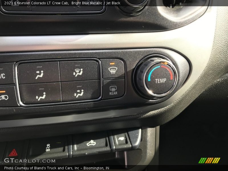 Bright Blue Metallic / Jet Black 2021 Chevrolet Colorado LT Crew Cab