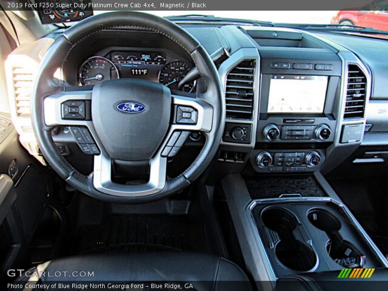 Magnetic / Black 2019 Ford F250 Super Duty Platinum Crew Cab 4x4