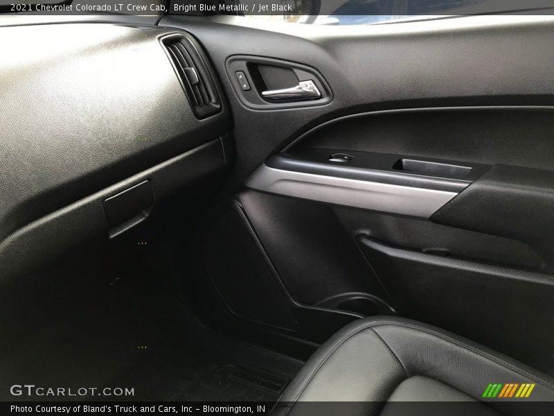 Bright Blue Metallic / Jet Black 2021 Chevrolet Colorado LT Crew Cab