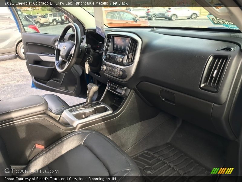 Bright Blue Metallic / Jet Black 2021 Chevrolet Colorado LT Crew Cab