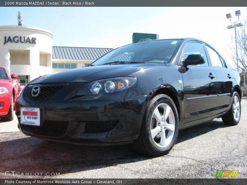 Black Mica / Black 2006 Mazda MAZDA3 i Sedan