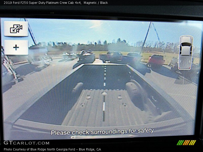 Magnetic / Black 2019 Ford F250 Super Duty Platinum Crew Cab 4x4