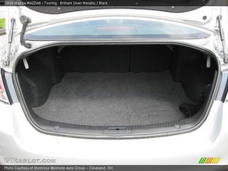 Brilliant Silver Metallic / Black 2009 Mazda MAZDA6 i Touring