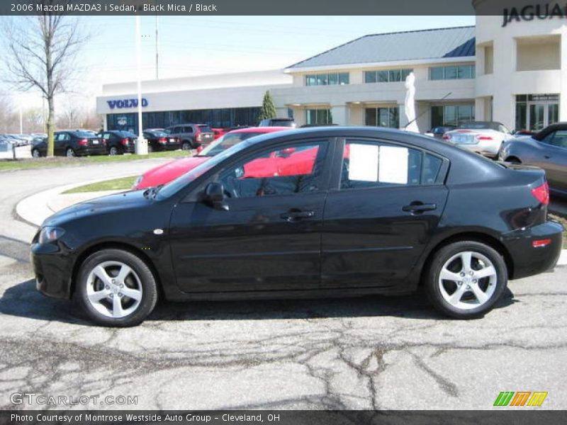 Black Mica / Black 2006 Mazda MAZDA3 i Sedan