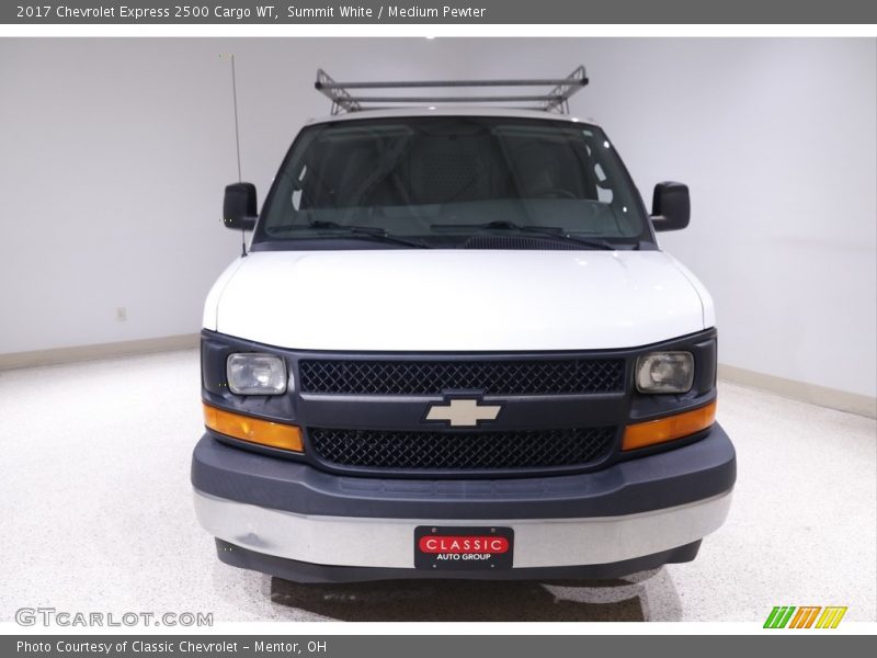 Summit White / Medium Pewter 2017 Chevrolet Express 2500 Cargo WT