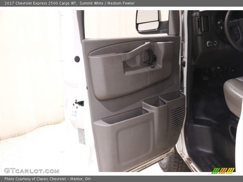 Summit White / Medium Pewter 2017 Chevrolet Express 2500 Cargo WT