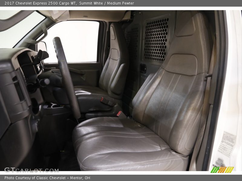 Front Seat of 2017 Express 2500 Cargo WT