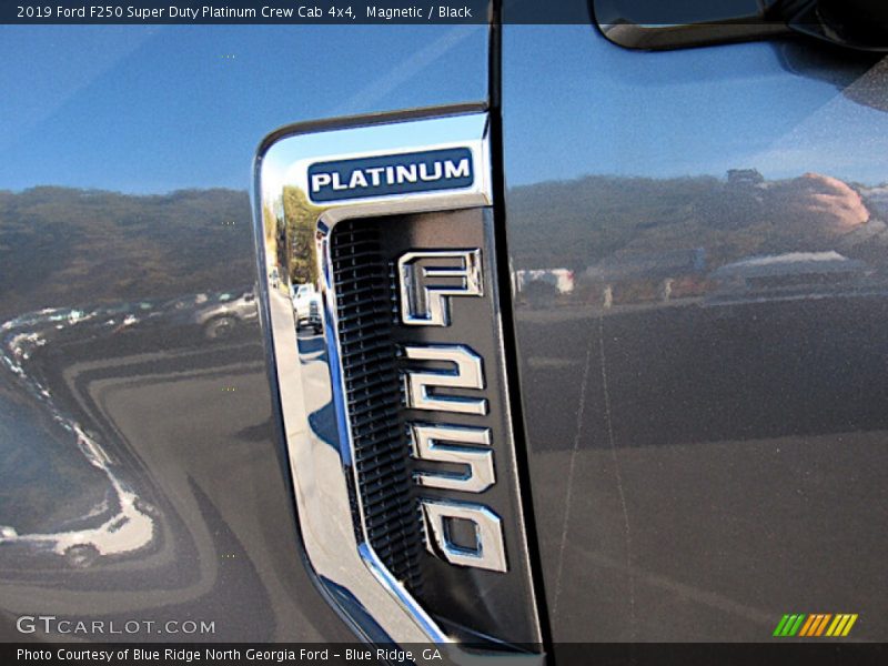 Magnetic / Black 2019 Ford F250 Super Duty Platinum Crew Cab 4x4