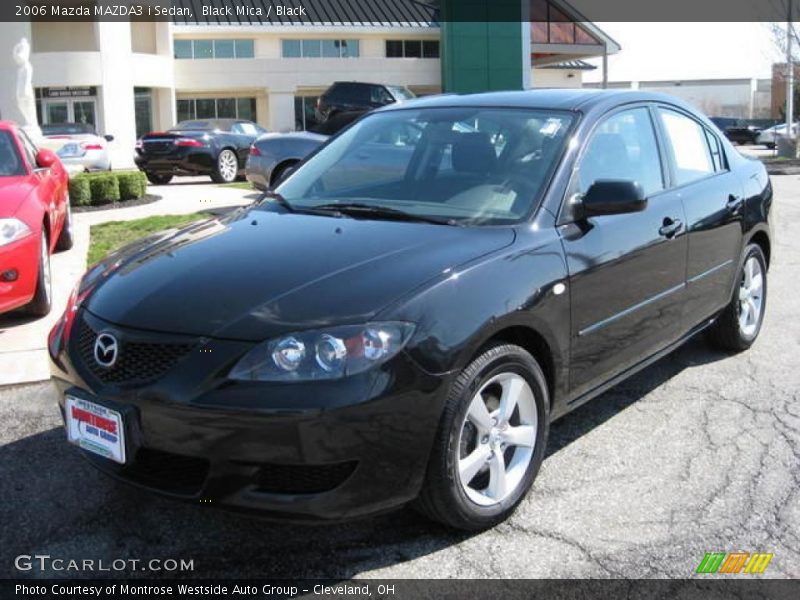 Black Mica / Black 2006 Mazda MAZDA3 i Sedan