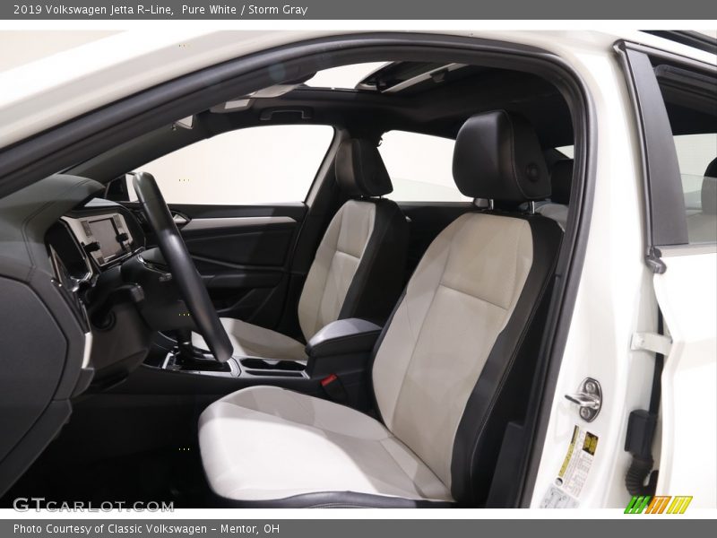 Front Seat of 2019 Jetta R-Line