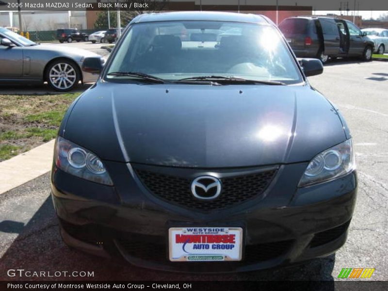 Black Mica / Black 2006 Mazda MAZDA3 i Sedan