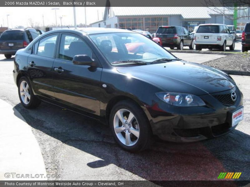 Black Mica / Black 2006 Mazda MAZDA3 i Sedan