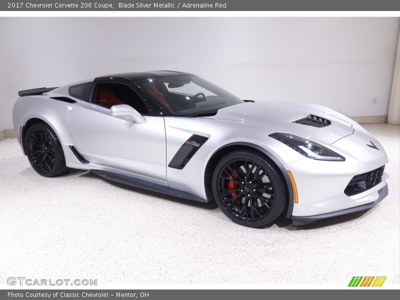 2017 Corvette Z06 Coupe Blade Silver Metallic