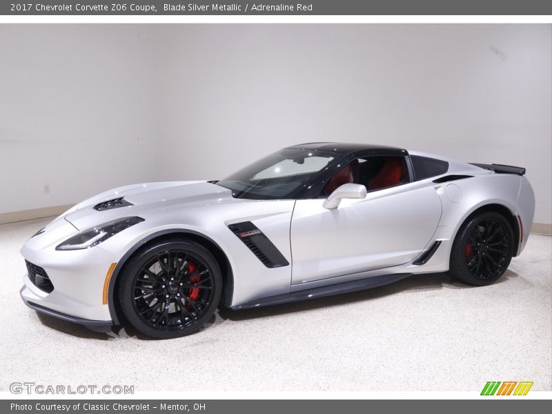 Front 3/4 View of 2017 Corvette Z06 Coupe