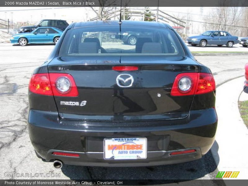 Black Mica / Black 2006 Mazda MAZDA3 i Sedan
